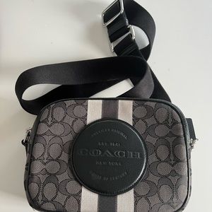 COPY - Black and Grey Coach Camera Bag